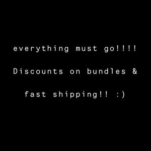 😇✨ All listings get taken down 8/23!!! ✨😇